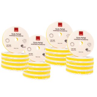RUPES D-A Fine Polishing Microfiber Pad (Yellow)