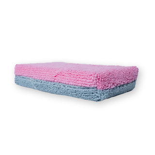 AUTOFIBER Thin Saver Applicator Terry Microfiber Coating Applicator Sponge w/ Plastic Barrier