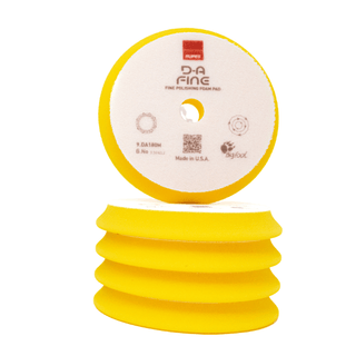 RUPES D-A Fine High Performance Foam Polishing Pad (Yellow)