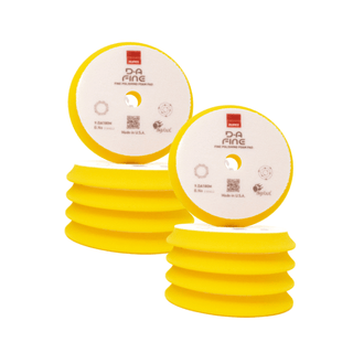 RUPES D-A Fine High Performance Foam Polishing Pad (Yellow)