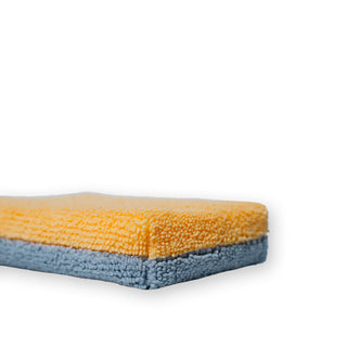 AUTOFIBER Thin Saver Applicator Terry Microfiber Coating Applicator Sponge w/ Plastic Barrier