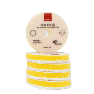 RUPES D-A Fine Polishing Microfiber Pad (Yellow)