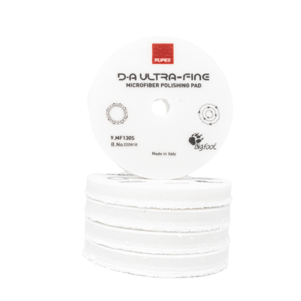 RUPES | D-A Ultra-Fine Microfiber Pad (White)