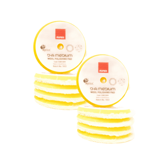 RUPES Yellow DA Medium Polishing Wool Pad