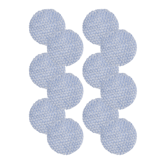 BUFF AND SHINE | Blue/White 100% Knitted Wool Blue Foam Interface (Edge Bevel) • Cutting Car Supplies Warehouse