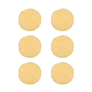 BUFF AND SHINE | Yellow Knitted Wool Dark Yellow Foam Interface (Edge Bevel) •Polishing Car Supplies Warehouse