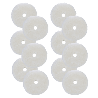 BUFF AND SHINE | Natural 100% Knitted Wool Blue Interface (Edge Bevel) • Soft Cut Car Supplies Warehouse