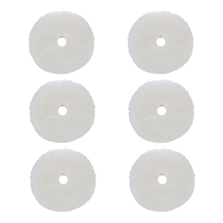 BUFF AND SHINE | Natural 100% Knitted Wool Blue Interface (Edge Bevel) • Soft Cut Car Supplies Warehouse