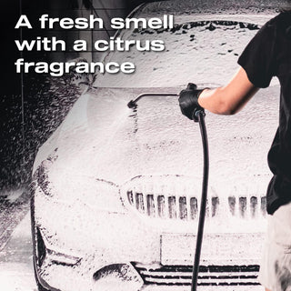 Nasiol Cleanion Pro Nano-Coating Safe Car Wash Shampoo Thick Foam, Fresh Citrus Scent for Ceramic-Coated Vehicles