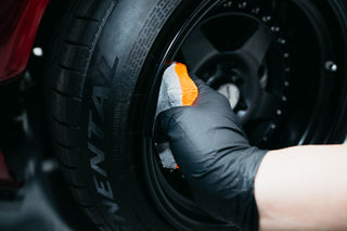 AUTOFIBER Thin Saver Applicator Terry Microfiber Coating Applicator Sponge w/ Plastic Barrier