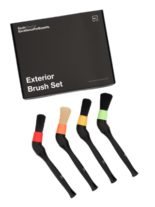 4 Piece Koch Chemie Exterior Brush Set