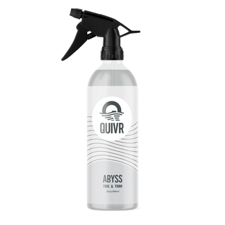 Quivr | Abyss Ultra Black Tire Dressing — Deep Gloss Tire & Trim Restorer Short Overview
