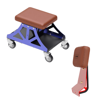 Vyper Low Pro Brown Seat Black Frame Red Back Post