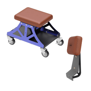 Vyper Low Pro Brown Seat Blue Frame Black Post