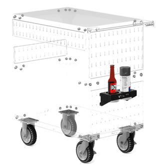 Vyper X32 Cart Dual Cup Holder