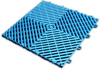RACEDECK Free Flow Self-Draining Garage Floor System