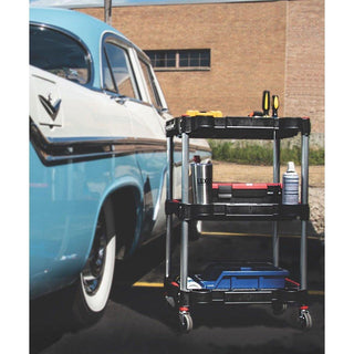 Luxor MC-3 Mechanic's Three-Shelf Cart - Car Supplies WarehouseLuxorcartcartsluxor