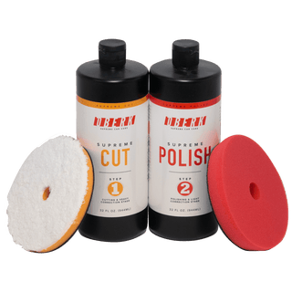 Oberk Supreme Paint Correction Detailer's Kit - Car Supplies WarehouseOberk kitbuffing padscompoundexterior