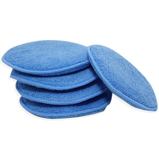 Premium Microfiber Round Pads - Car Supplies WarehouseQNIXapplicatorcoating applicatormicrofiber
