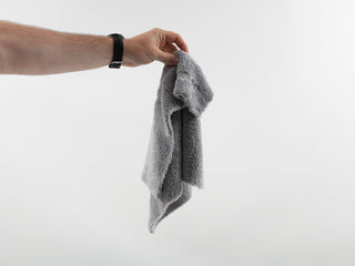 Pure:est - No-Edge Microfiber Towel 16"x16" Grey - Car Supplies WarehousePure:estBody Towelcompound towelmicrofiber