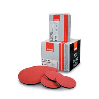RUPES | X-Cut Foam Backed Abrasives (20 Per Box) - Car Supplies WarehouseRupescuttingcutting padcutting pads