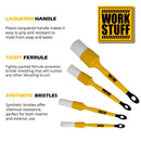 Work Stuff Detailing Brush - Albino (Chemical Resistant) - Car Supplies Warehouse Work Stuffaccessoriesbrushbrushes