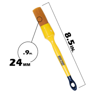 Work Stuff Detailing Brush - Albino Orange (Chemical Resistant) - Car Supplies Warehouse Work Stuffaccessoriesbrushbrushes