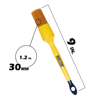 Work Stuff Detailing Brush - Albino Orange (Chemical Resistant) - Car Supplies Warehouse Work Stuffaccessoriesbrushbrushes