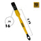 WORK STUFF | Detailing Brush Black 3 pack - Car Supplies WarehouseWork Stuffbrushbrushessoft brush