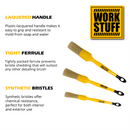 WORK STUFF | Detailing Brush Classic 3 Pack - Car Supplies WarehouseWork Stuffbrushbrushesinterior