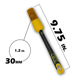 Work Stuff Detailing Brush - Rubber Albino Orange (Chemical Resistant) - Car Supplies Warehouse Work Stuffaccessoriesbrushbrushes