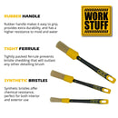 Work Stuff Detailing Brush - Rubber Classic - Car Supplies Warehouse Work Stuffaccessaccessoriesbrush