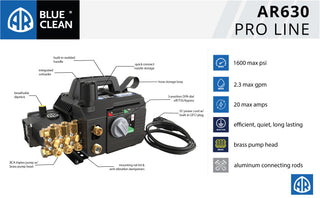 AR630 Pro from AR North America — The Ultimate Pressure Washer for Automotive Professionals