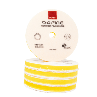 RUPES | D-A Fine Polishing Microfiber Pad (Yellow)