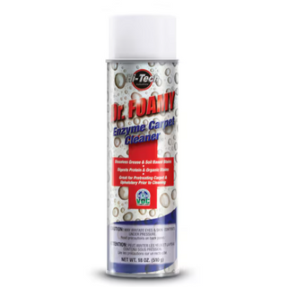 HI-TECH Dr. Foamy II Enzyme Carpet Cleaner 18oz.