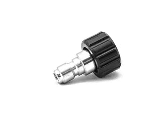MTM  HYDRO | 14mm Twist Seal Coupler X 3/8" Stainless QC Plug