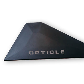 OPTICLE | 90-degree Triangle Squeegee (black)