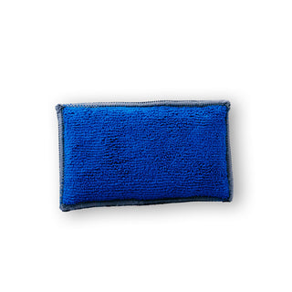 OPTICLE | Dual Scrub Pad: Leather, Vinyl, Plastic & Upholstery (blue or gray)