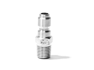 MTM HYDRO | Plated Steel 1/4" QC Male Plug