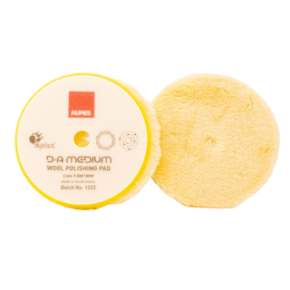 RUPES Yellow DA Medium Polishing Wool Pad