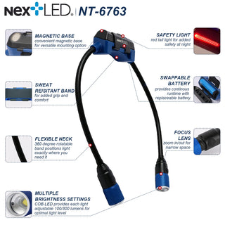 NextLED | Rechargeable LED Neck Work Light