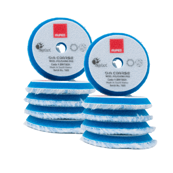 Rupes Bigfoot 180mm Coarse Blue Wool Polishing Pad 9.BW180H Box Of 5 – Wholesale Paint Group