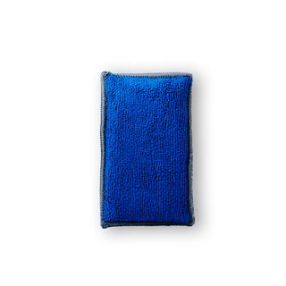 OPTICLE | Dual Scrub Pad: Leather, Vinyl, Plastic & Upholstery (blue or gray)