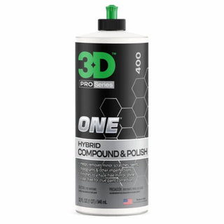 3D | ONE - Hybrid Compound & Polish for Paint Correction, Swirls & Scratches