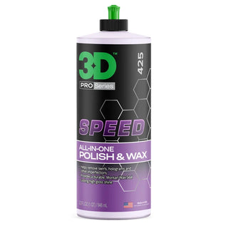 3D | SPEED - All-In-One Scratch Removal, Polish, Wax & Paint Protection
