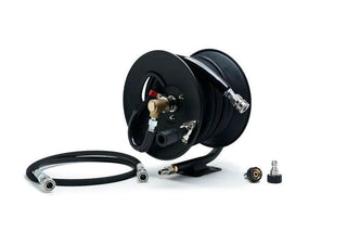 MTM HYDRO | 50' PROFESSIONAL- HOSE REEL KIT- 50' BLACK