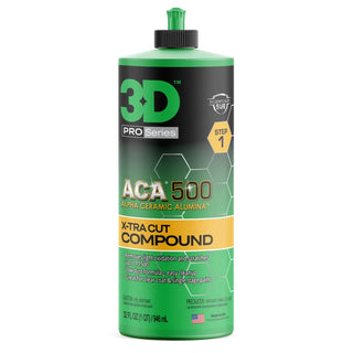 3D | 3D ACA 500 X-Tra Cut Compound  - Heavy-Cut Paint Correction Compound