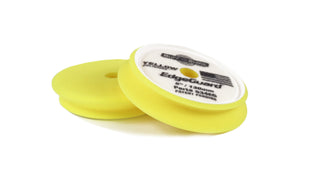 BUFF AND SHINE | EdgeGuard Foam Pad, Yellow, Polishing, 5" / 130mm (2 pack)