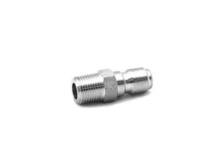 MTM HYDRO | Plated Steel 1/4" QC Male Plug