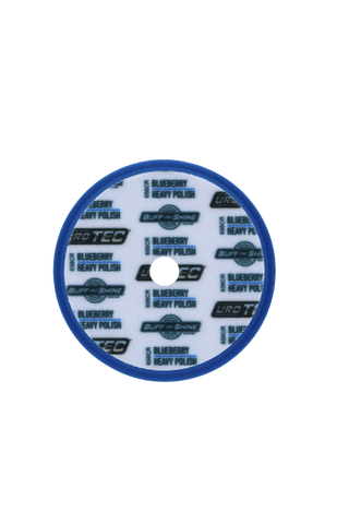 BUFF AND SHINE | Uro-Tec Blueberry Foam Pad (Heavy Polishing) Car Supplies Warehouse